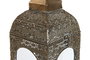DKD Home Decor Farola Árabe Dorada 20 x 56 x 20 cm Set de 2