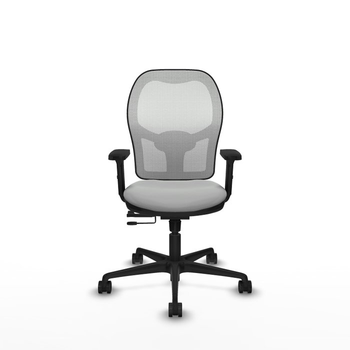 PIQUERAS Y CRESPO Silla de oficina Jorquera Gris claro y Blanco