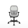 PIQUERAS Y CRESPO Silla de oficina Jorquera Gris claro y Blanco