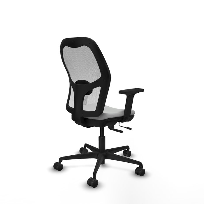 PIQUERAS Y CRESPO Silla de oficina Jorquera Gris claro y Blanco