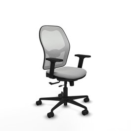 PIQUERAS Y CRESPO Silla de oficina Jorquera Gris claro y Blanco