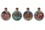 DKD Home Decor Salvamantel Mediterraneo Multicolor Dolomita y Corcho 23 x 18 x 1 cm (12 Unidades)