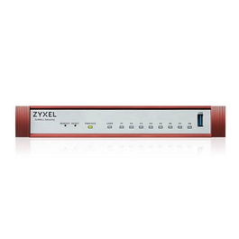 Zyxel USG FLEX Firewall USGFLEX100H - Desktop con 4 puertos Gigabit, VPN, IDS/IPS, Antivirus y soporte IPv6 para redes empresariales