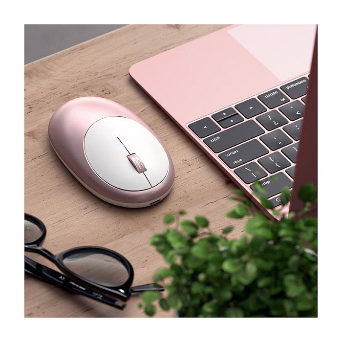 Satechi M1 Ratón Bluetooth Roségold ST-ABTCMR