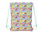 Bolsa Mochila con Cuerdas Dora Turquesa 26 x 34 x 1 cm