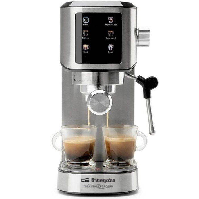 Orbegozo EX 7000 Cafetera Expreso 1350W 20 Bares