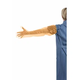 Kruuse Guantes de Examen Fixelastic Naranja 50 Unidades