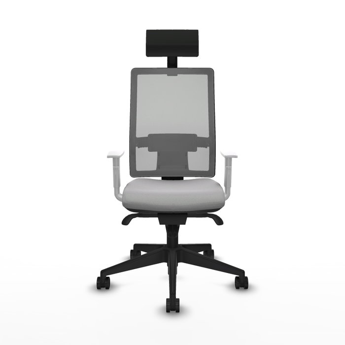 PIQUERAS Y CRESPO Silla de Oficina Horna con Mecanismo Sincro, Gris PIQUERAS Y CRESPO Silla de Oficina Horna con Mecanismo Sincro, Gris