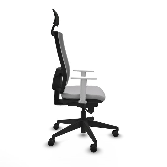PIQUERAS Y CRESPO Silla de Oficina Horna con Mecanismo Sincro, Gris PIQUERAS Y CRESPO Silla de Oficina Horna con Mecanismo Sincro, Gris