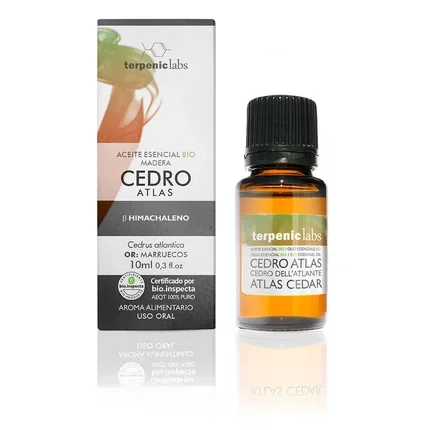 TERPENIC Aceite Esencial Cedro Atlas BIO 10ml TERPENIC Aceite Esencial Cedro Atlas BIO 10ml