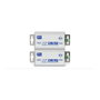 2N 2WIRE-SET Conjunto de 2 Adaptadores Ethernet 2-Wire, 100 ohmios, Aluminio Metálico, 100-240 V, 75x40x40 mm