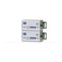 2N 2WIRE-SET Conjunto de 2 Adaptadores Ethernet 2-Wire, 100 ohmios, Aluminio Metálico, 100-240 V, 75x40x40 mm