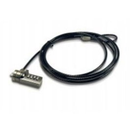 Conceptronic Cable de Seguridad para Portátil con Combinación de 4 Dígitos, 1.8 m, Negro/Gris