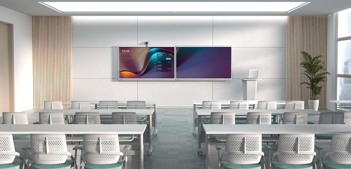 Yealink MeetingBoard Pantalla Interactiva 65" LED LCD Pizarra Inteligente 4K IA para Reuniones