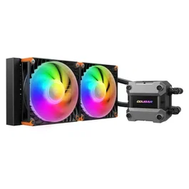 Cougar Poseidon Ultra 240 ARGB - Refrigeración líquida para CPU - Radiador 240mm Negro