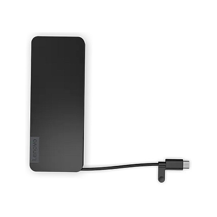 Lenovo Slim Travel Dock USB-C Eclipse Black 4X11N40212 Lenovo Slim Travel Dock USB-C Eclipse Black 4X11N40212