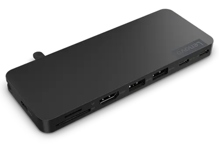 Lenovo Slim Travel Dock USB-C Eclipse Black 4X11N40212 Lenovo Slim Travel Dock USB-C Eclipse Black 4X11N40212