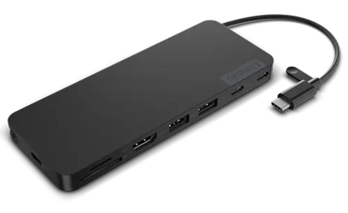 Lenovo Slim Travel Dock USB-C Eclipse Black 4X11N40212 Lenovo Slim Travel Dock USB-C Eclipse Black 4X11N40212