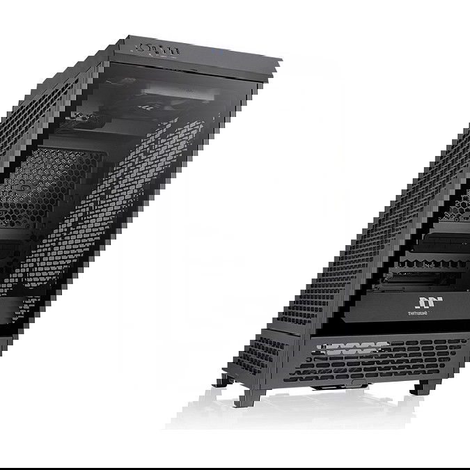 Thermaltake CA-1X9-00S1WN-00 The Tower 200 Caja Mini Tower PC Negro Compatible con Mini-ITX