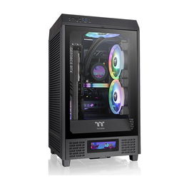 Thermaltake CA-1X9-00S1WN-00 The Tower 200 Caja Mini Tower PC Negro Compatible con Mini-ITX