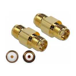 DeLOCK Adaptador SMA hembra a RP-SMA hembra 10 GHz