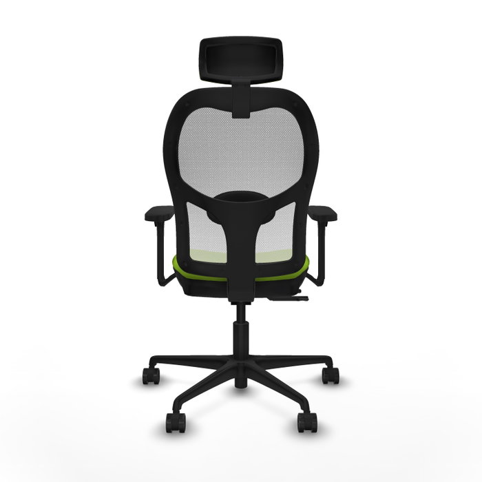 PIQUERAS Y CRESPO Silla de oficina Jorquera con mecanismo Sincro/Traslack Pistacho y Blanco PIQUERAS Y CRESPO Silla de oficina Jorquera con mecanismo Sincro/Traslack Pistacho y Blanco