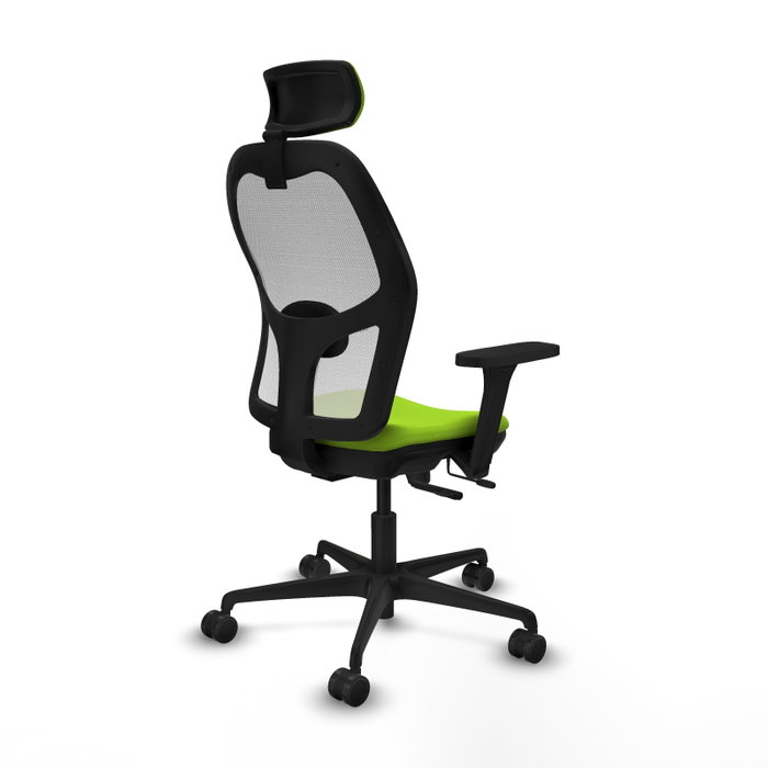 PIQUERAS Y CRESPO Silla de oficina Jorquera con mecanismo Sincro/Traslack Pistacho y Blanco PIQUERAS Y CRESPO Silla de oficina Jorquera con mecanismo Sincro/Traslack Pistacho y Blanco
