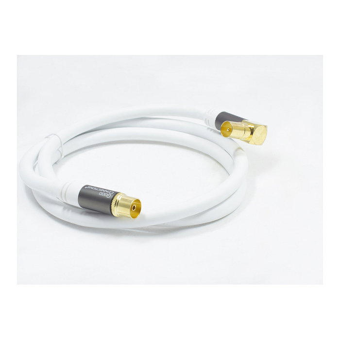 GoodConnections Cable de antena TV SmartFLEX Blanco 2m GoodConnections Cable de antena TV SmartFLEX Blanco 2m