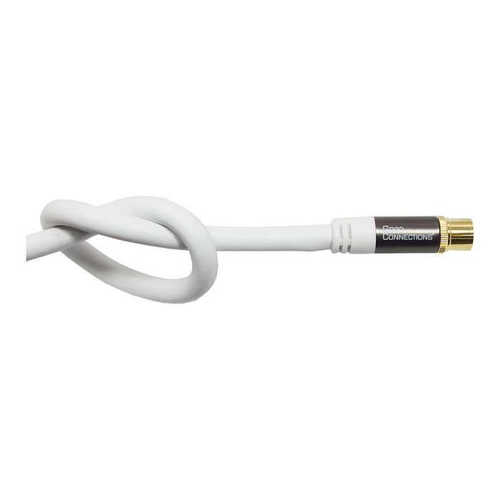 GoodConnections Cable de antena TV SmartFLEX Blanco 2m GoodConnections Cable de antena TV SmartFLEX Blanco 2m