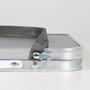 Aktive Mesa plegable de camping antracita con asas de transporte