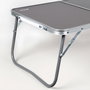 Aktive Mesa plegable de camping antracita con asas de transporte