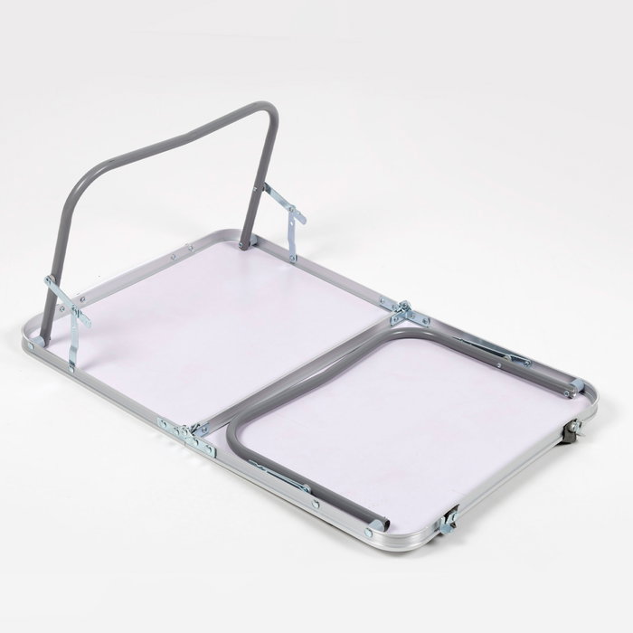 Aktive Mesa plegable de camping antracita con asas de transporte Aktive Mesa plegable de camping antracita con asas de transporte