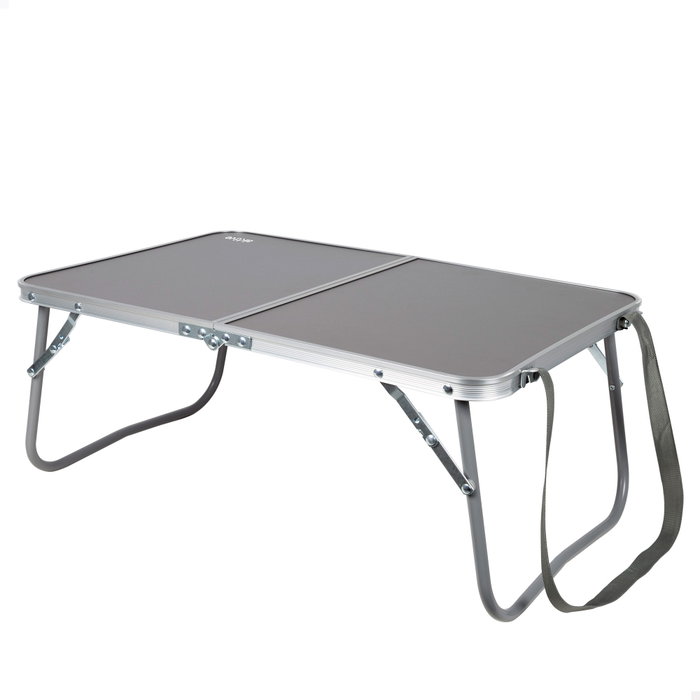 Aktive Mesa plegable de camping antracita con asas de transporte Aktive Mesa plegable de camping antracita con asas de transporte