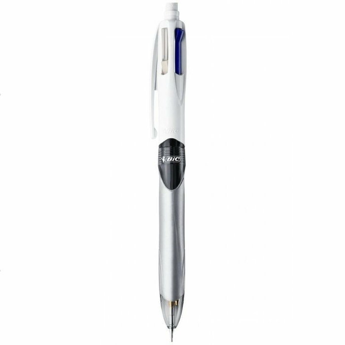 Bic Bolígrafo 4 Colours 942103 Retráctil Blanco