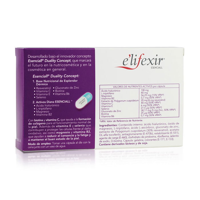 E'Lifexir ESENCIALL Cóctel Belleza Nocturna Cápsulas 30 u