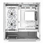 Sharkoon MK6 RGB Torre Media Gaming ATX Micro Mini-ITX con Ventana de Cristal Templado, Iluminación RGB, 3 Ventiladores 120mm, Color Negro, Blanco - Referencia MK6 RGB Micro-ATX