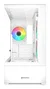Sharkoon MK6 RGB Midi Tower Negro con Cristal Templado y Soporte BTF