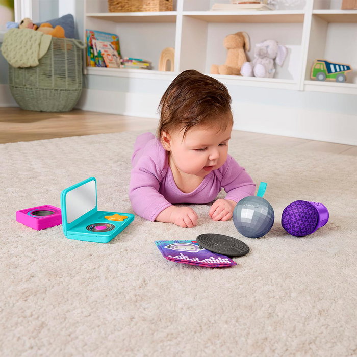 Fisher-Price Mesa de Mezclas DJ JMF07 - Set Musical de Regalo para Bebés Recién Nacidos con 6 Actividades Sensoriales, Espejo, Mordedor y Más (+3 meses) Fisher-Price Mesa de Mezclas DJ JMF07 - Set Musical de Regalo para Bebés Recién Nacidos con 6 Actividades Sensoriales, Espejo, Mordedor y Más (+3 meses)
