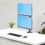 StarTech Soporte de Sobremesa para Dos Monitores Apilados de 49 pulgadas
