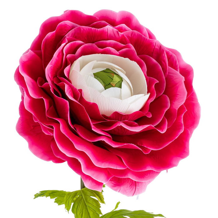 Flor Anémona Fucsia Artificial 70 X 70 X 170 cm