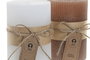 DKD Home Decor Velas de Cera de Parafina 7x7x10 cm Surtidas