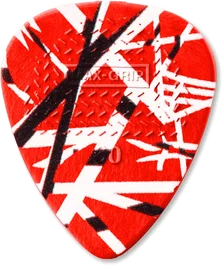 DUNLOP Pack de 24 Púas Signature EVH Frankenstein Rojas - 0,60 mm