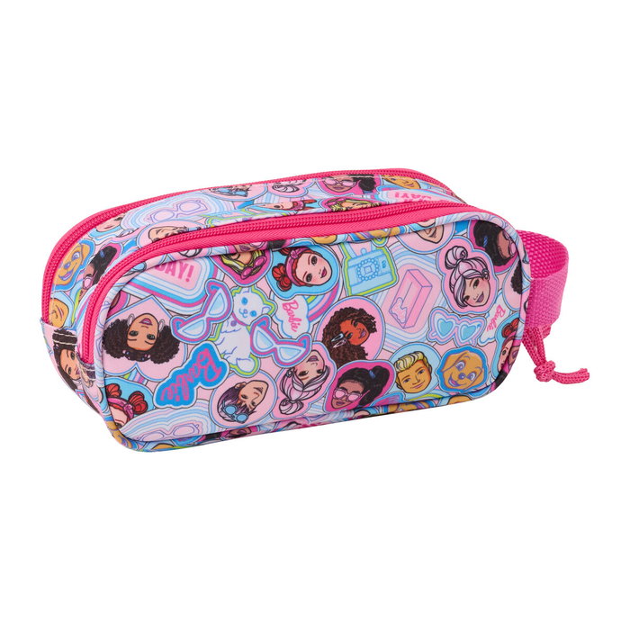 Safta Portatodo Doble 3D Barbie