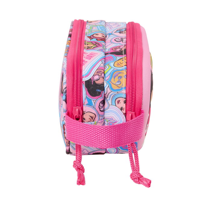 Safta Portatodo Doble 3D Barbie