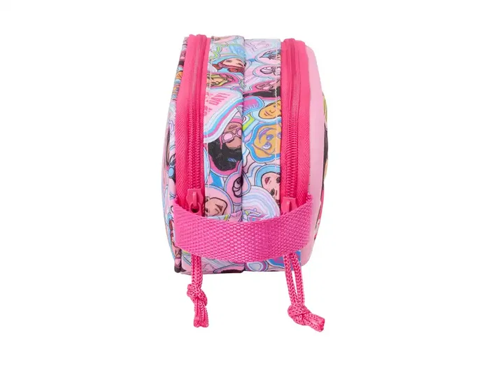 Safta Portatodo Doble 3D Barbie