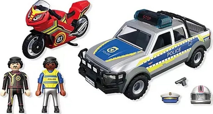 Playmobil Pick up persecución policial 71875