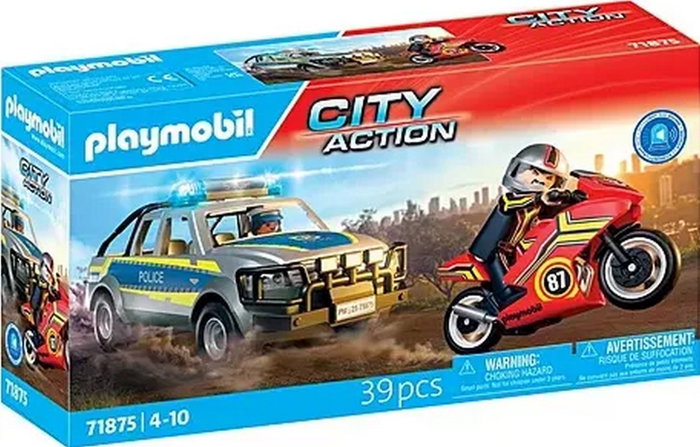 Playmobil Pick up persecución policial 71875