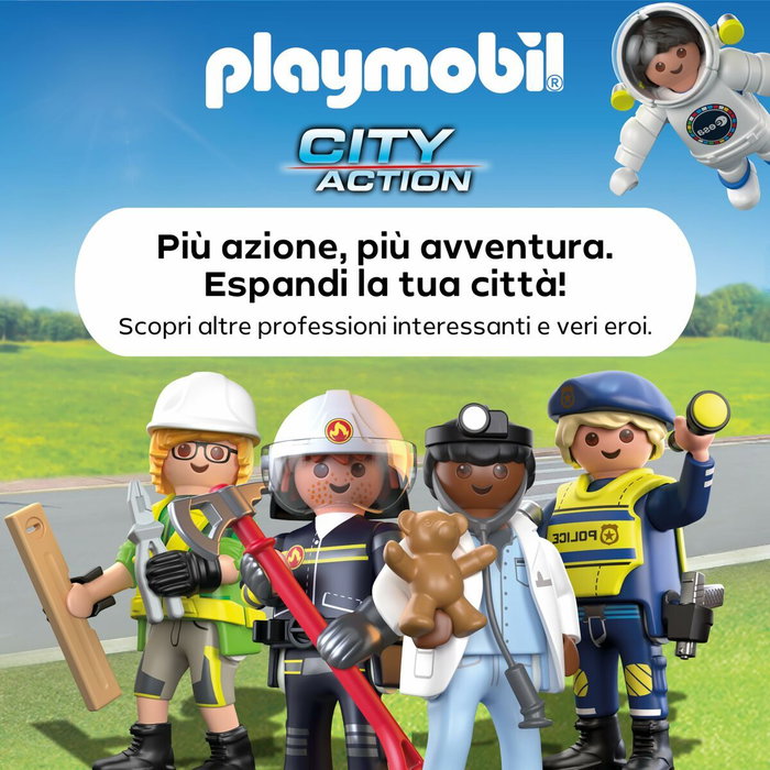 Playmobil Pick up persecución policial 71875