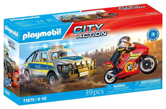 Playmobil Pick up persecución policial 71875