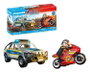 Playmobil Pick up persecución policial 71875